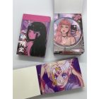 Kawaii mini album - Rózsaszín matrica csomag (50 db)