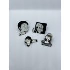 Junji Ito - Souichi Tsujii kitűző